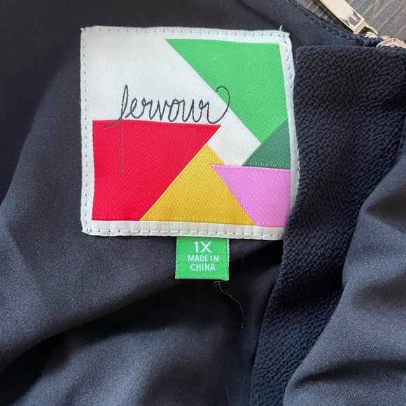 Fervour black dress, women’s size 1X. - Picture 7 of 7